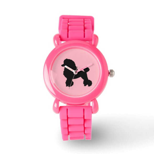 Roze roze Kind van 1950 Horloge (Voorkant)