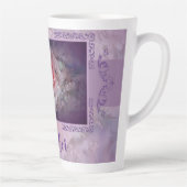 Roze roze latte Mok (Rechts)