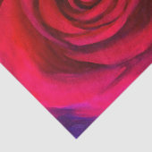 Roze roze loskoppeling Sluiten Floral Tissuepapier (Detail)