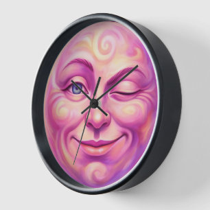 Roze roze Maan hemels grillig Gotische fan traan