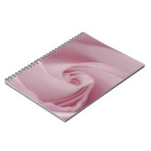 Roze roze Macro Notitieboek (Linkerzijde)