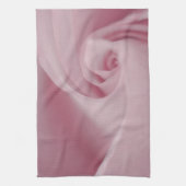 Roze roze Macro Theedoek (Verticaal)