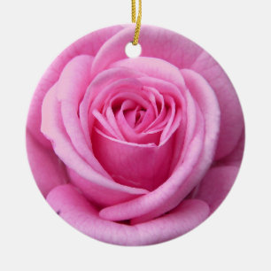 Roze roze ornament Romantic Roos Decoraties