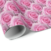 Roze roze papierpap voor romantisch Roos Cadeaupapier (Rol Hoek)