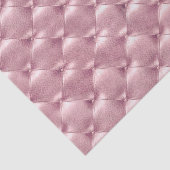 Roze roze pastel metallisch gelookt leder Lux VIP Tissuepapier (Detail)