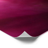 Roze roze Poster Afdrukken Schitterende, langwerpi (Hoek)