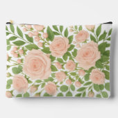 Roze Roze Print Cut Naaizak Etui (Voorkant)