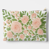 Roze Roze Print Cut Naaizak Etui (Achterkant)