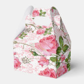 Roze roze roestdoos bedankdoosjes (Achterkant)