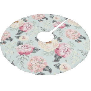 Roze roze roestvrij flessenpatroon kerstboom rok