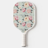 Roze roze roestvrij flessenpatroon pickleball paddle (Achterkant)