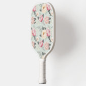 Roze roze roestvrij flessenpatroon pickleball paddle (Links)