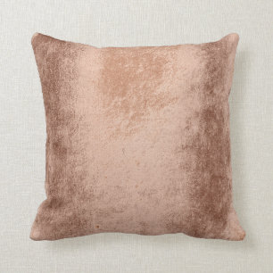 Roze roze roodbruin papier met zijdezijde, metaal kussen