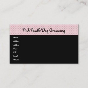 Roze roze roodjes op Parade Profile Card Visitekaartje