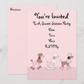 roze roze roodjes op uitnodiging van de parade (Voorkant / Achterkant)