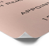 Roze roze roodroodbruine makreel blaast prijzen op poster (Hoek)