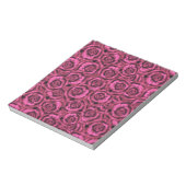 Roze roze roos notitieblok (Gedraaid)
