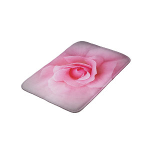 Roze roze roze bladen badmat