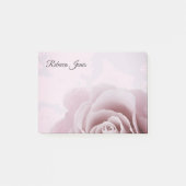Roze roze roze gepersonaliseerde post-it notities post-it® notes (Voorkant)