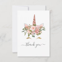 Roze Roze & Roze Gouden Bloem Eenhoorn Baby Shower