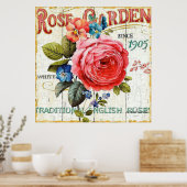  roze roze roze kantoor poster (Keuken)