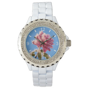 Roze roze roze met ijskoude Natuur - Horloge
