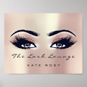 Roze roze roze naam Makeup Artist Beauty Studio La Poster