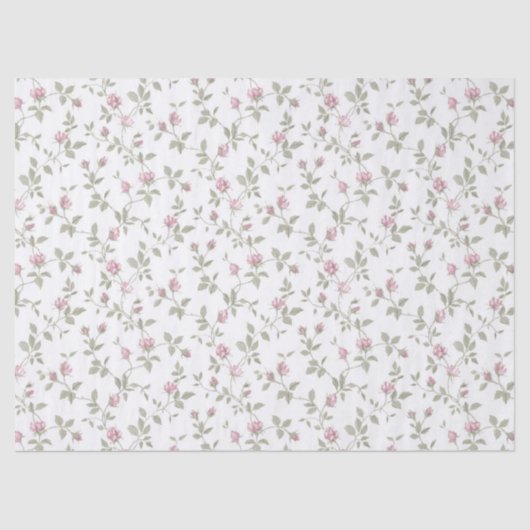 Roze roze roze peuters Shabby Gift Wrap Weefpapier Tissuepapier (Voorkant)