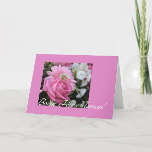 roze roze roze roze roos franje kaart