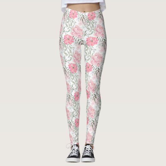 Roze roze roze roze roze roze roze roze roze roze  leggings (Voorkant)