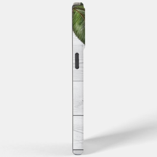 Roze roze roze rozen grijze houtextuur Case-Mate iPhone case (Achterkant / Rechts)