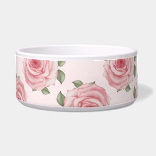 roze roze roze tuinkrab floreel patroon voerbakje