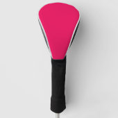Roze roze roze vaste roodroze roze roze roodroze r golfheadcover (Voorkant)