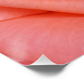 roze roze rozenbladen perfect poster (Hoek)