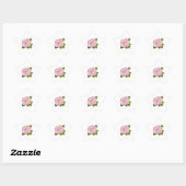 roze roze Sticker (Vel)