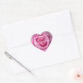 Roze roze Stickers Romantisch Roos Weddenschappen (Envelop)