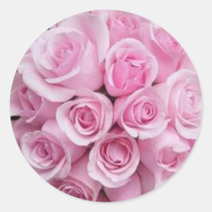 Roze roze Stickers voor enveloppen