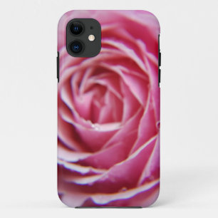 Roze roze ventilator iPhone 11 hoesje