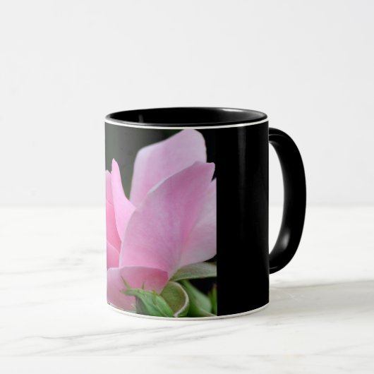 Roze roze ventilator mok (Voorkant rechts)