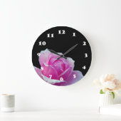 Roze roze wandklok grote klok (Huis)