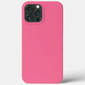 Roze roze watermeloen met platte kleur Case-Mate iPhone case (Achterkant)