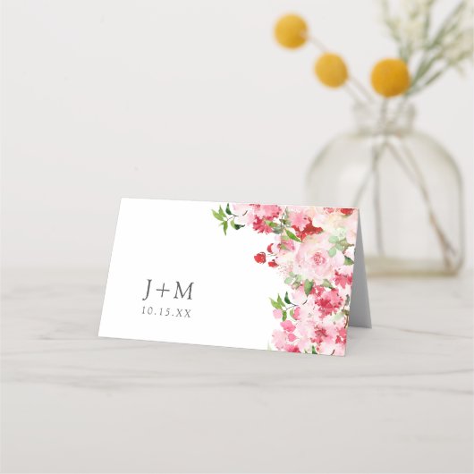 Roze rozen (Achterkant)