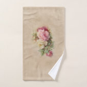 Roze  Rozen Bad Handdoek (Handdoek)