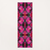 Roze Rozen Bloemen Abstracte kunst Yogamat (Voorkant)