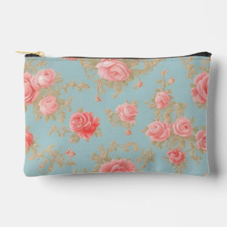 Roze Rozen Bloemen Patroon Etui