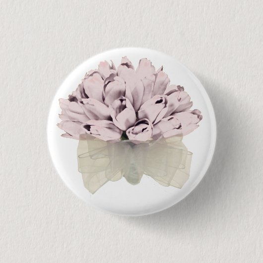 Roze Rozen ~ Button (Voorkant)