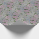 Roze Rozen  Cadeaupapier (Hoek)