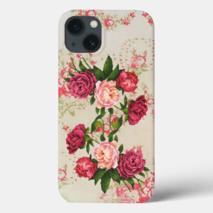 Roze rozen iPhone 13 hoesje