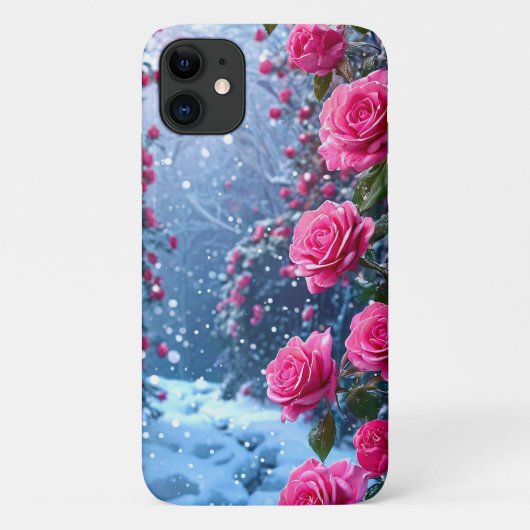 Roze rozen Case-Mate iPhone case (Achterkant)