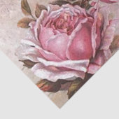 Roze Rozen Decoupage Tissuepapier (Detail)